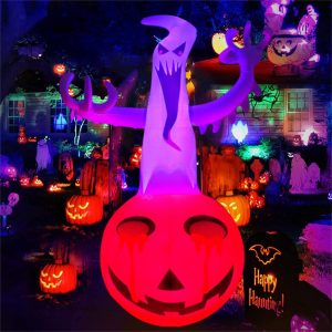 Pumpkin Ghost Inflatables Decoration