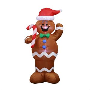 Christmas Gingerbread Inflatable Decoration