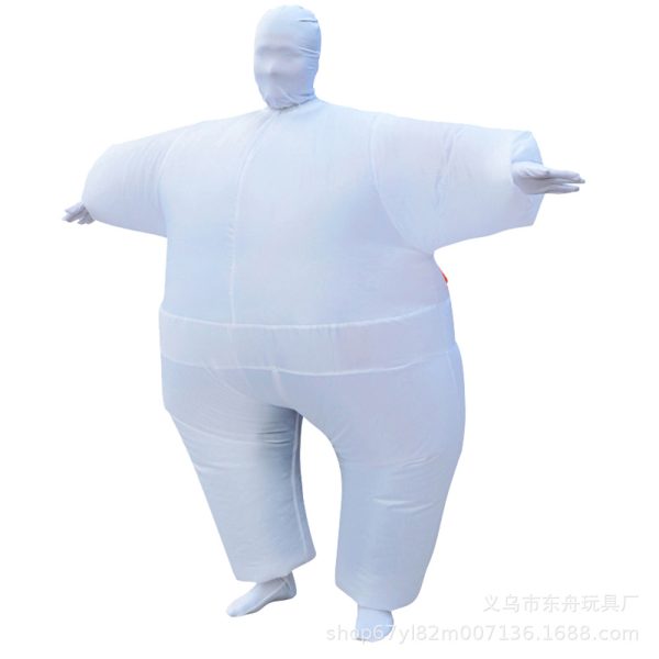 IHGYT Inflatable Masquerade Costume Full body suit Air Blow up Costumes Jumpsuit Suit