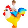 Adult Kids Rooster inflatable costume