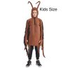 Animal Cockroach Cosplay Costume Halloween Funny Christmas Jumpsuit For Adult Kids Stage Performance Carnival Uniform