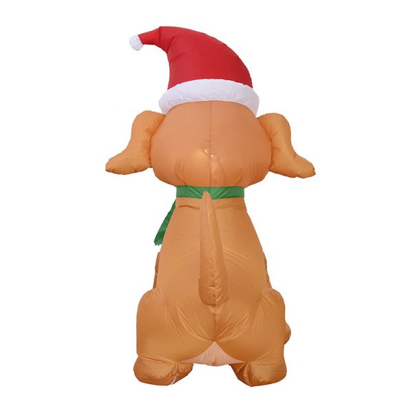 Christmas Dog Inflatable Decoration