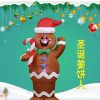 Christmas Gingerbread Inflatable Decoration