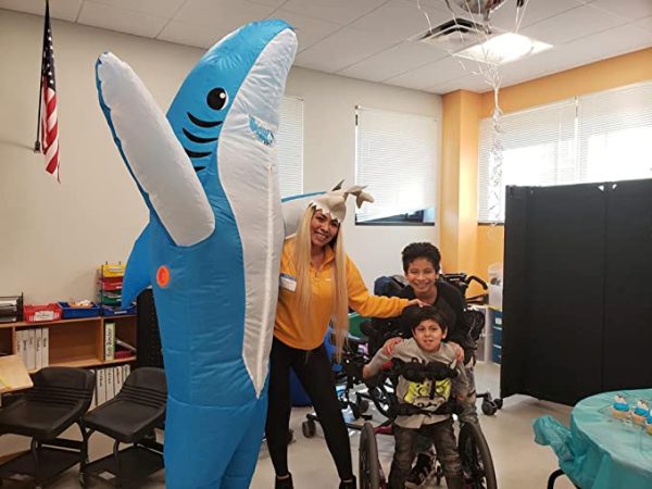 IHGYT Inflatable Shark Costume 3