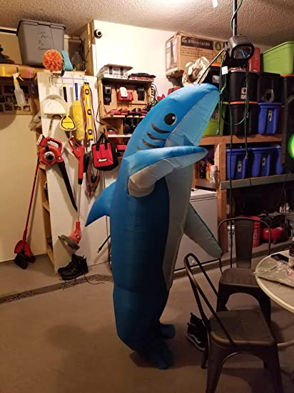 IHGYT Inflatable Shark Costume 5