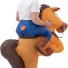 IRETG Inflatable Costume for Adults Halloween Funny Blow Up Animal Costume5