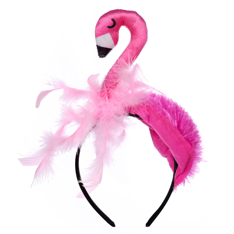 Flamingo Tropical Headband