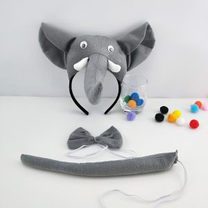 Halloween Plush Elephant Ears Headband