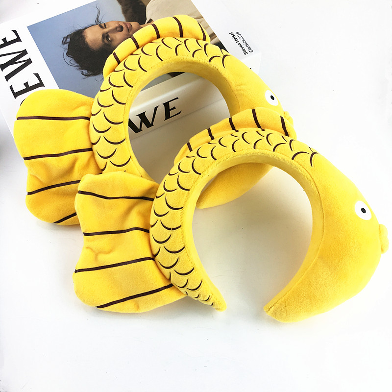 Cute Funny Yellow GoldenFish Headband