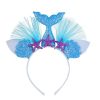 Glitter Mermaid Tail Tulle Headband