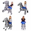 Halloween Christmas Inflatable Horse Costume - Funny Cosplay Party Costume for Hilarious Festivities & Dress-Up Props