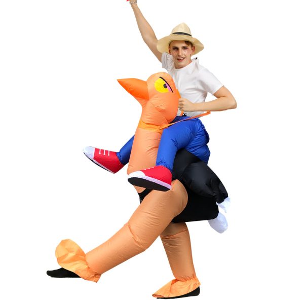 Animal Inflatable Costume - Ostrich Performance Outfit for Stage and Party Events