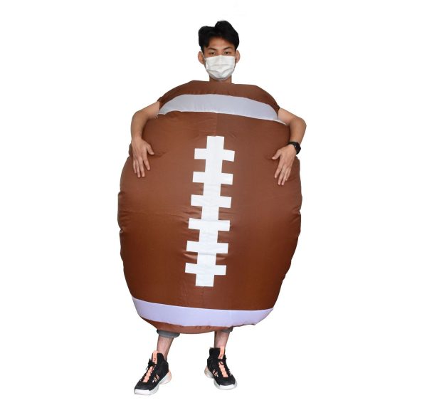 World Cup Inflatable Costume - Cheerleading Prop for Dress-Up & Performances - Football Inflatable Suit