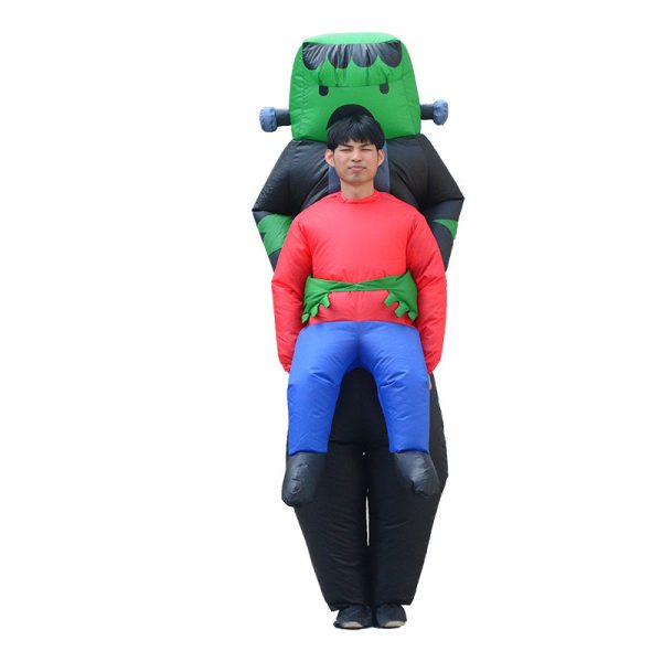 Inflatable Alien Costume - ET Inspired Outfit for Adults, Perfect for Nightclub Parties, Cosplay, & Social Media