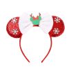 Christmas Halloween Mouse Ears Bow Headband
