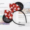 Sequin Minnie Red Bows Headbands