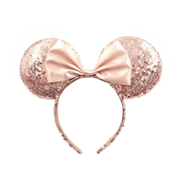 Party Glitter Princess Mickey Mouse Ears Headbands