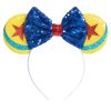 Party Mouse Ears with Shiny Bow Headbands