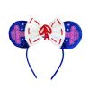 Halloween Sequin Mouse Ears Bow Headbands