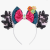Sequin Flower Bow Mouse Ears Headbands