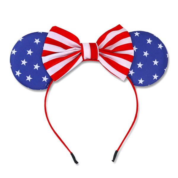 The Electric Mammoth USA Flag Inspired Mouse Ears Headband