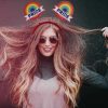 Rainbow Round Pride Headband