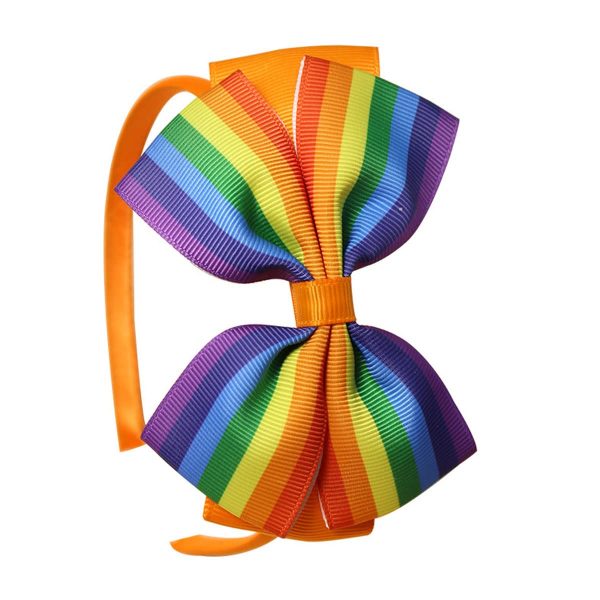 Rainbow Bownot Pride Headband