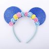 Cute Flower Mickey Mouse Ears Headband