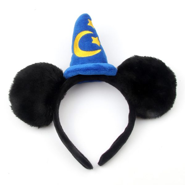 Black Mouse Ears Headband