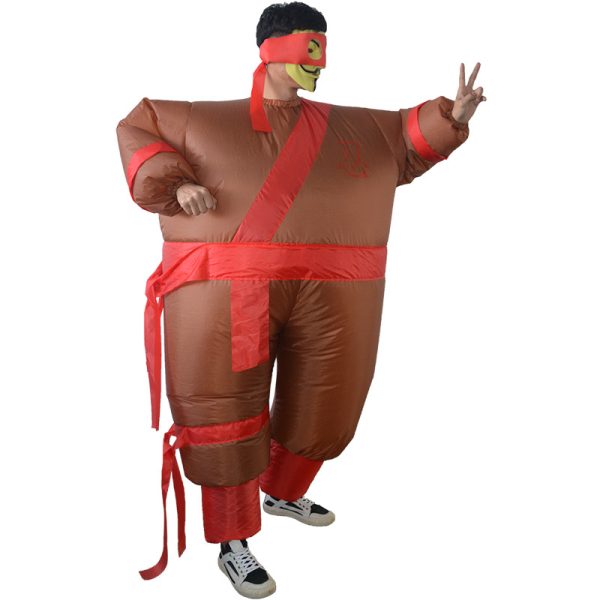 Hilarious Samurai Inflatable Costume - Funny Ninja Halloween