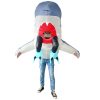 Crazy Halloween Shark Cosplay Inflatable Costume - Funny Party Performances