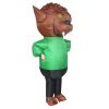 Deluxe Werewolf Inflatable Costume - Funny Halloween Party Outfit