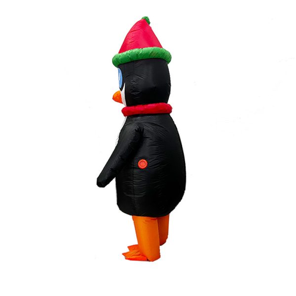 Creative Penguin Inflatable Costume - Funny Halloween and Christmas Party Outfit, Stage Performance Prop