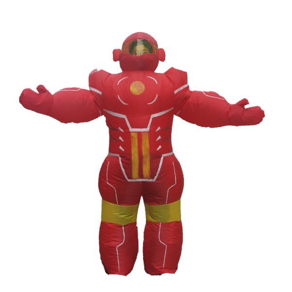 Deluxe Iron Man Inflatable Costume - Halloween Party, Stage Performance, and Cosplay Outfit