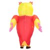 Inflatable Owl Costume - Funny Halloween Party Prop for Performances