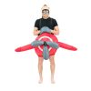 Airplane Inflatable Costume - Party Prop - Fun and Unique Aircraft Cosplay Outfit