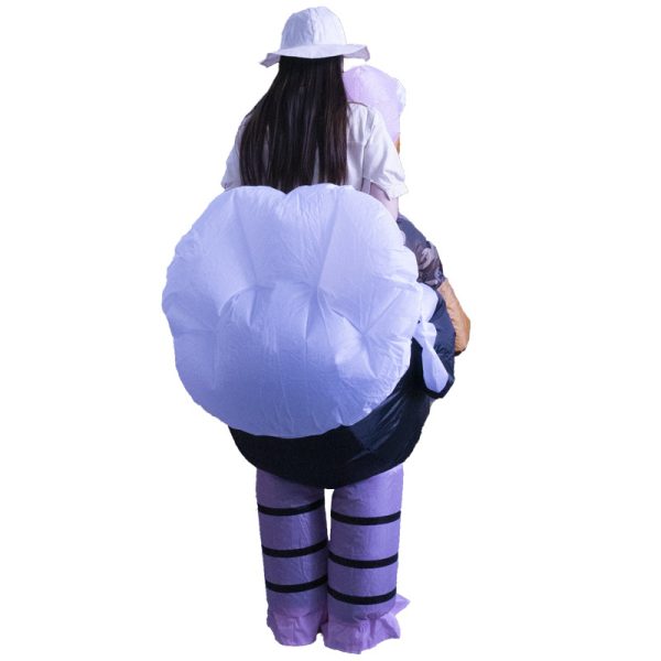 Ostrich Inflatable Costume - Funny and Cute Doll Suit for Halloween Party - Perfect for Role-Playing