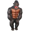 Impressive Adult Inflatable Gorilla Costume for Halloween - Ape Suit for Memorable Performances