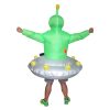 Fun Alien Inflatable Costume for Halloween Party - Hilarious UFO Extraterrestrial Outfit