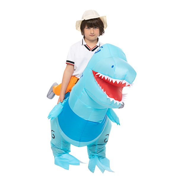 Inflatable Dinosaur Costume - Funny Halloween Party Vest Outfit