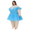 Blue Ballet Halloween Costume - Creative Stage Performance Outfit for Events