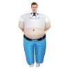 Fitness Trainer Inflatable Costume - Funny Sailor Cosplay for Halloween Dress-Up