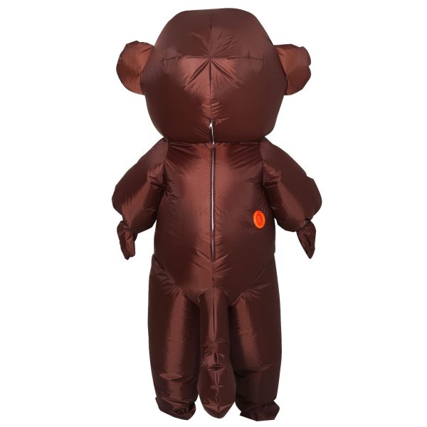 Monkey Inflatable Costume - Fun Cartoon Animal Party Cosplay Outfit and Props