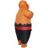 Upright Tiger Inflatable Costume - Hilarious Halloween Party Outfit - Funny Tiger Cosplay Costume