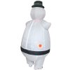 Funny Gentleman Snowman Inflatable Costume - Men's Halloween Party Outfit