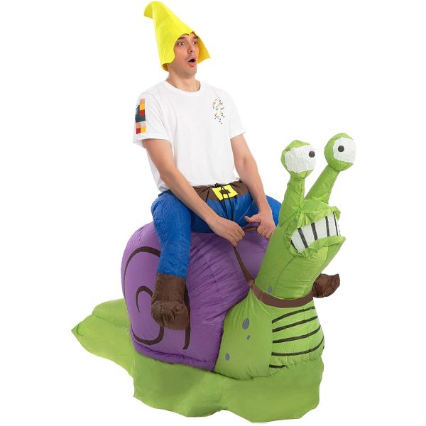 Snail Inflatable Costume - Fun Prop for Performances and Gatherings