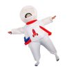 Kids' Astronaut Inflatable Costume - Cute Space-themed Party Prop - Air-filled Outfit for Children