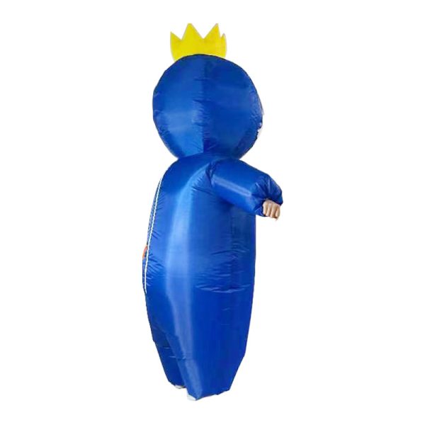 Roblox Rainbow Friends Inflatable Costume - Blue Drooling Monster Suit