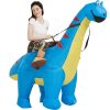 Long Neck Dinosaur Inflatable Costume - Fun and Unique Outfit for Parties, Gatherings, Performances, and Props