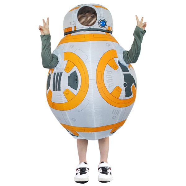Fun Astronaut Star Wars Inflatable Costume - Kids Cosplay Outfit for Halloween, Festivals, and Performances